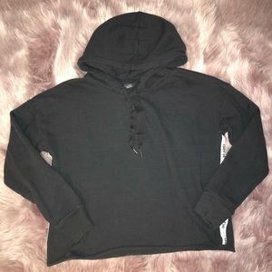 Arie Cropped Hoodie